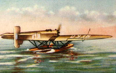 ハインケルHe 5b水上飛行機、1920年代、1932年。 作： Unbekannt