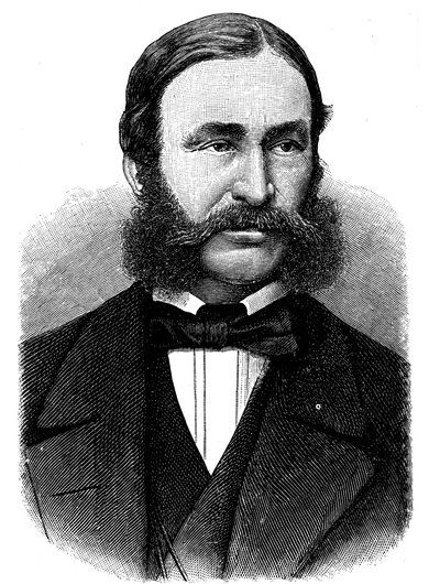 ハインリッヒバース1821-1865、ドイツの地理学者、北アフリカと中央アフリカの探検家 作： Unbekannt