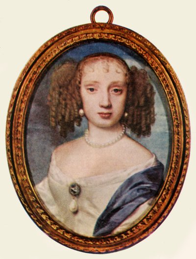 ヘンリエッタアン、オルレアン公爵夫人、1660年、1947年。 作： Unbekannt