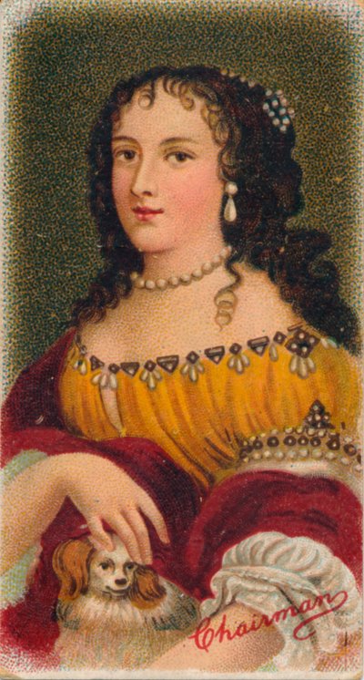 イングランドのヘンリエッタ1644-1670 1912年、チャールズ1世の末娘 作： Unbekannt
