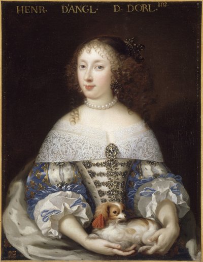 ヘンリエッタ オブ イングランド、オルレアン公爵夫人 1644～1670 年、1665 年頃。 作： Unbekannt
