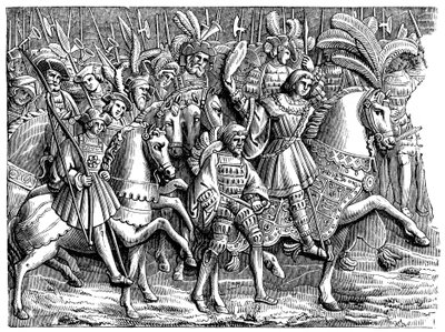 金の布地のヘンリー8世、1520年、1870年 作： Unbekannt