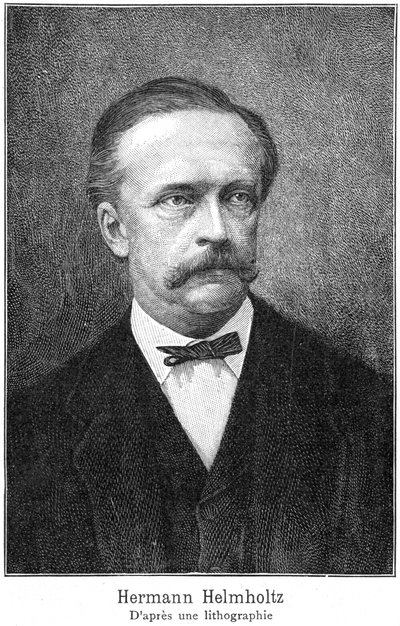ヘルマン・フォン・ヘルムホルツ1821-1894、ドイツの物理学者、19世紀 作： Unbekannt