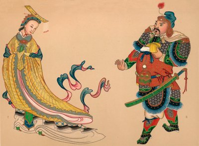 中国の歴史の英雄とヒロイン、c1903、1904 作： Unbekannt