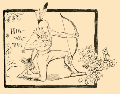 ハイアワサ、1882年。 作： Unbekannt