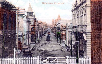 ハイストリート、フリーマントル、オーストラリア、c1900s 作： Unbekannt