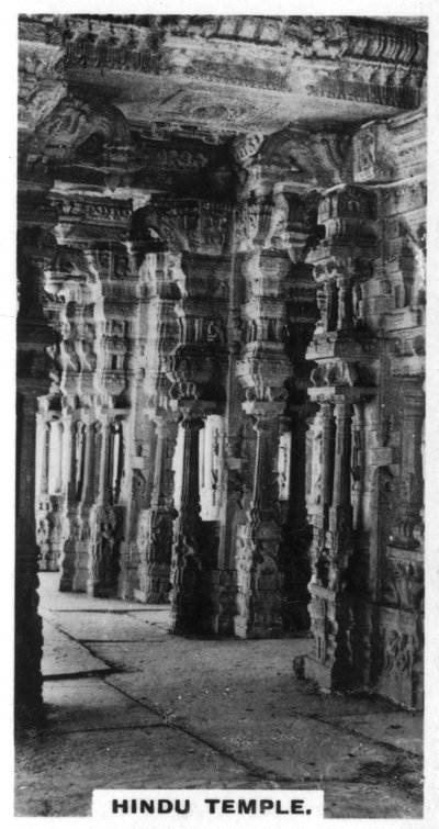 ヒンドゥー寺院、ヴィジャヤナガル、インド、c1925 作： Unbekannt
