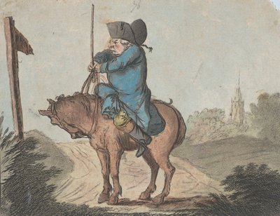 Hints to Bad Horsemen、No. 1: Restiveness の症状、1781 年 5 月 10 日。 作： Unbekannt