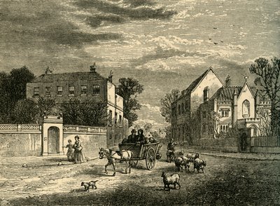 ホルクロフトと修道院、フラム、c1878。 作： Unbekannt