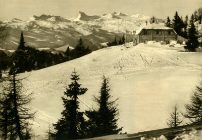 ホルハウス、ダッハシュタイン、スティリア、オーストリア、c1935。 作： Unbekannt