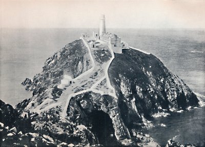 ホリーヘッド-サウススタック、灯台、1895 作： Unbekannt