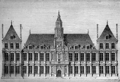 ホテルドゥヴィル、ランス、フランス、1882-1884 作： Unbekannt