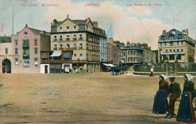 セントヘリエ、ジャージー、C1907のホテル 作： Unbekannt