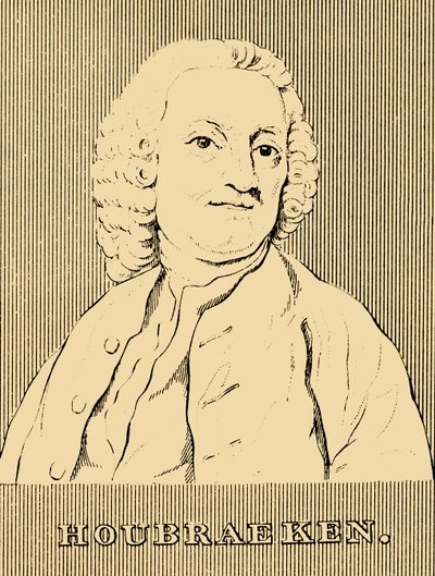 Houbraeken、1698-1780、1830。 作： Unbekannt