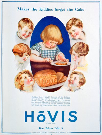 Hovisパン広告、1928 作： Unbekannt