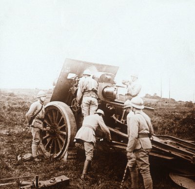 榴弾砲バッテリー、c1914-c1918 作： Unbekannt