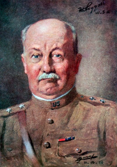 ハンターリゲット、アメリカ第一次世界大戦将軍、1926年 作： Unbekannt