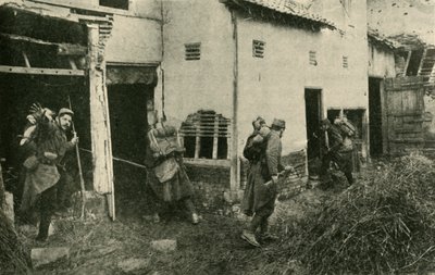 西部戦線でのドイツの狙撃兵の狩猟、第一次世界大戦、c1915、c1920。 作： Unbekannt
