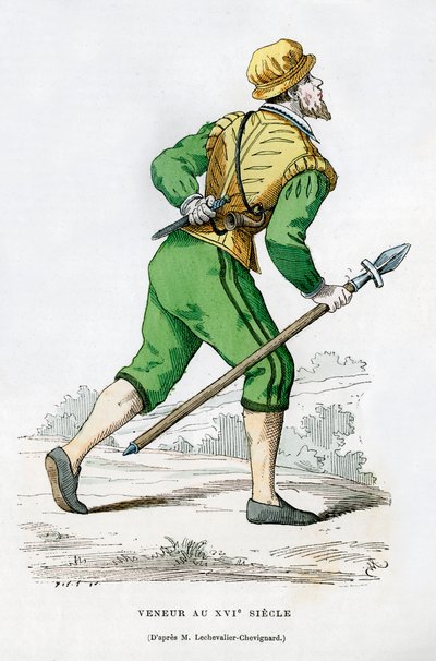 ハンツマン、16世紀1882〜1884 作： Unbekannt