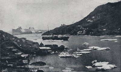 セントジョンズハーバーの氷山、1924年 作： Unbekannt