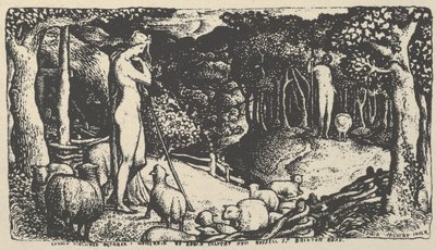 カルバートの回想録のために再現された理想的な牧歌的な生活、1904年。 作： Unbekannt