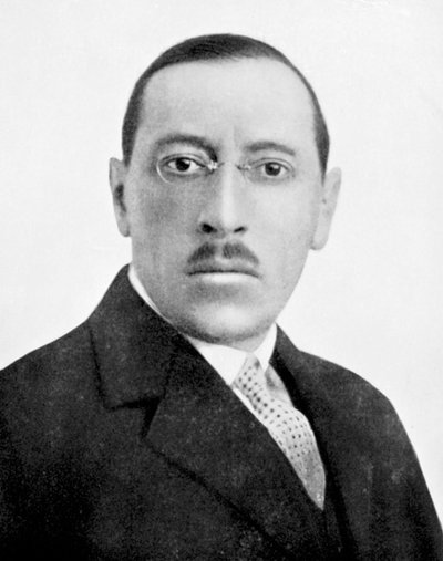 イゴール・ストラヴィンスキー、ロシア生まれの作曲家、c1920 作： Unbekannt