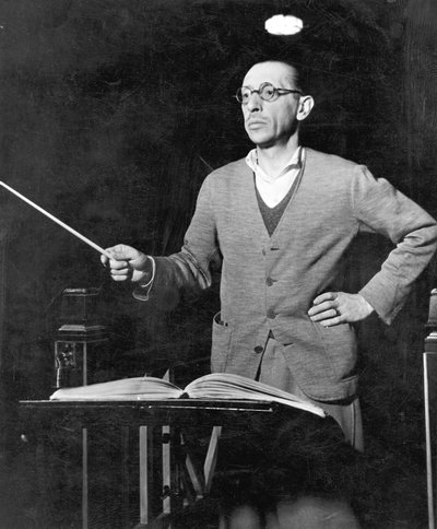 イゴール・ストラヴィンスキー、ロシア生まれの作曲家、c1920 作： Unbekannt