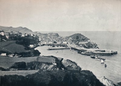 イルフラクーム-典型的な眺め、険しい海岸、1895年 作： Unbekannt