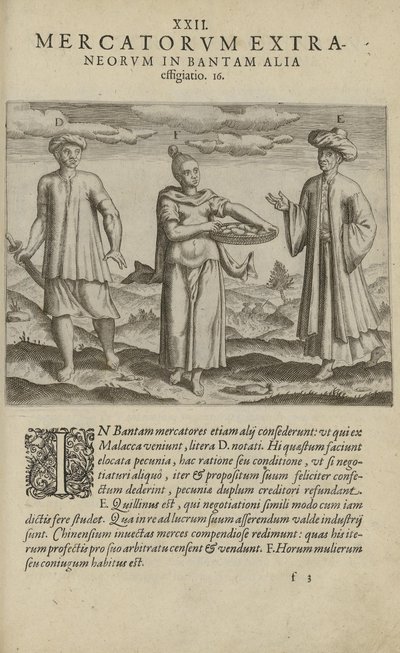著者不明、Excudebat Matthaeus Beckerus発行のIndia Orientalisからの抜粋。 作： Unbekannt