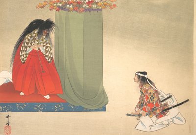 能舞シーンのイラスト、カリフォルニア州。 1910年頃。 1910年。 作： Unbekannt