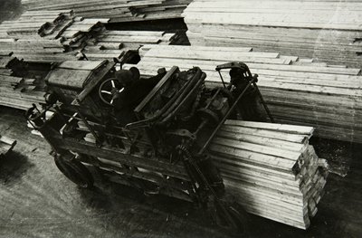 木工工場で、ロシア、1950年代 作： Unbekannt