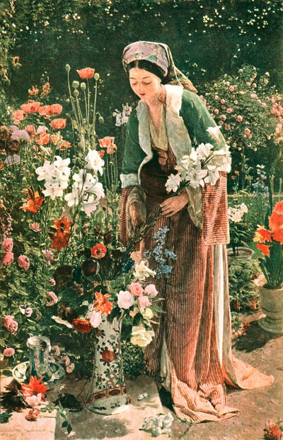 ベイズガーデンでは、1865年、c1902。 作： Unbekannt