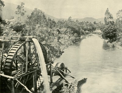 オーブン川、ジャーマンタウン、1901年。 作： Unbekannt