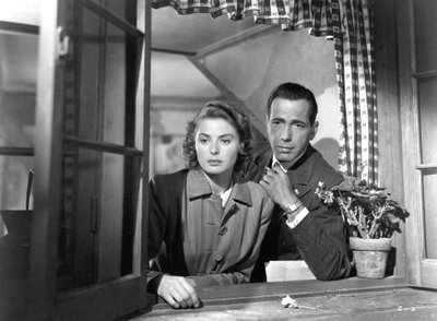 1942年、カサブランカのイングリッドバーグマンとハンフリーボガート 作： Unbekannt