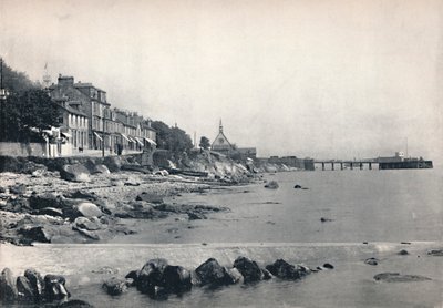 インネラン-ロッキービーチとスティームボートピアの展示、1895 作： Unbekannt