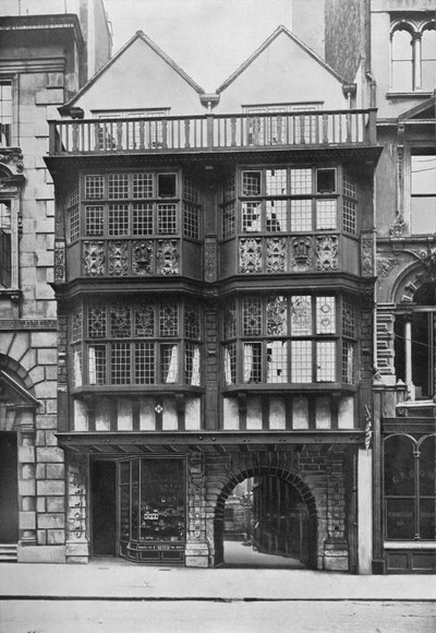 インナーテンプルゲートハウス、ロンドン市、c1900 1911 作： Unbekannt