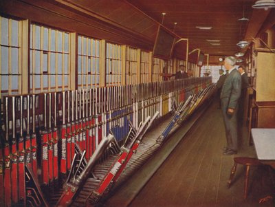 機関車ヤード信号箱の内部、ヨーク、1926 作： Unbekannt