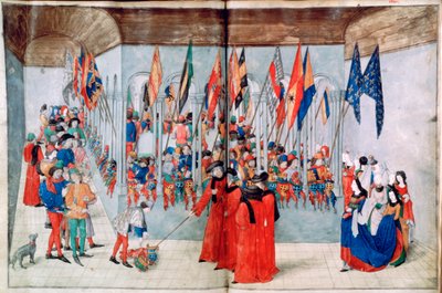 ヘルメットの検査、1488年から1489年 作： Unbekannt