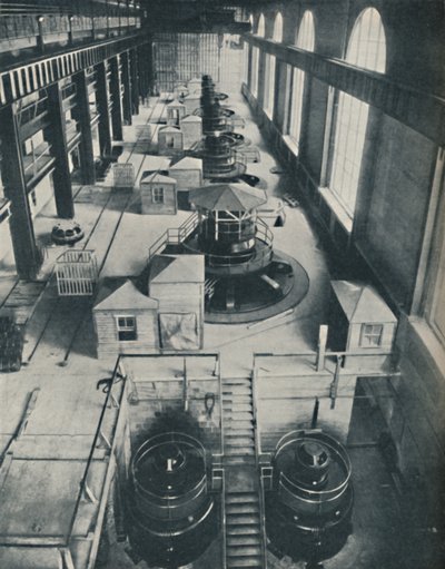 ナイアガラ川の急流のための力の道具、c1935 作： Unbekannt