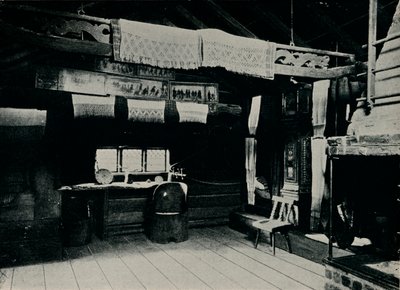 モーラのインテリア、スカンセン野外博物館、ストックホルム、1925 作： Unbekannt