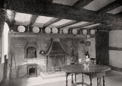 アン・ハサウェイズコテージ、ストラトフォードアポンエイボン、ウォリックシャー、イングランド、1924-1926年のインテリア 作： Unbekannt