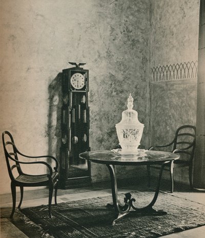 スウェーデンのパビリオンのインテリア、1925年 作： Unbekannt