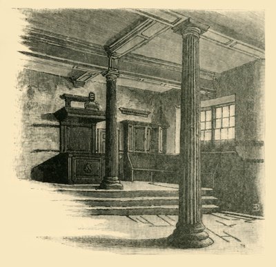 文法学校の内部、1898年。 作： Unbekannt