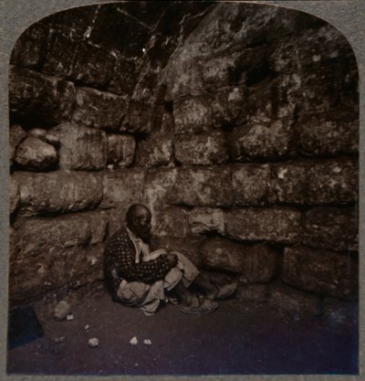 ラザロの墓の内部、c1900 作： Unbekannt