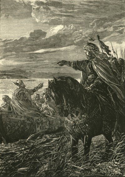 ジョンジミセスとスビアトスラフの間のインタビュー、969 AD、1890。 作： Unbekannt