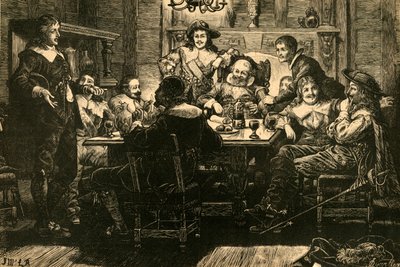 1897年に悪魔酒場でベンジョンソンにランドルフを紹介。 作： Unbekannt