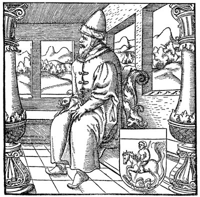 Ivan IV、ロシアの皇帝 作： Unbekannt