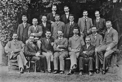 JJトムソン、イギリスの核物理学者、1898年 作： Unbekannt