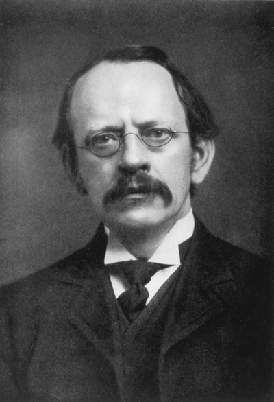 JJトムソン、イギリスの物理学者、c1896-c1915 作： Unbekannt