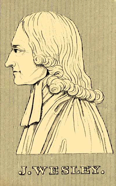 J.ウェスリー、1703-1791、1830年。 作： Unbekannt